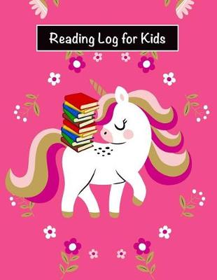 Book cover for Reading Log for Kids