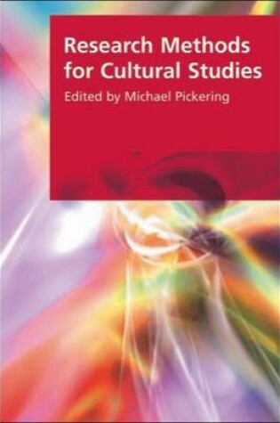 Cover of Research Methods for Cultural Studies