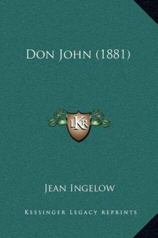 Cover of Don John (1881)