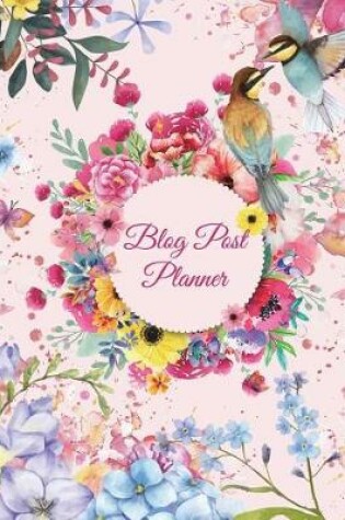 Cover of Blog Post Planner