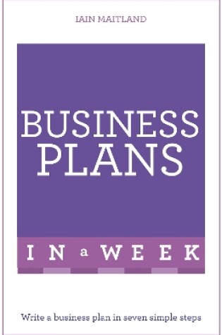 Cover of Business Plans in a Week