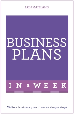 Book cover for Business Plans in a Week