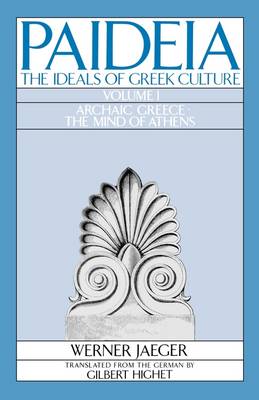 Book cover for Volume I. Archaic Greece: The Mind of Athens