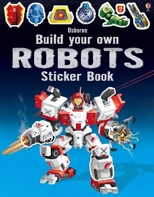 Book cover for Build Your Own Robots Sticker Book