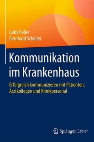 Cover of Kommunikation Im Krankenhaus