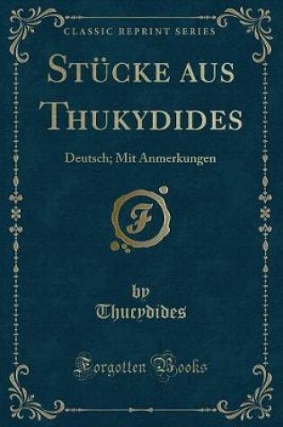 Cover of Stücke Aus Thukydides