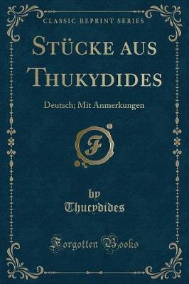Book cover for Stücke Aus Thukydides