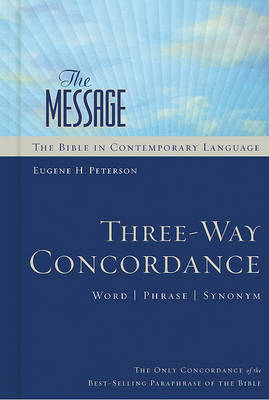 Cover of The Message Three-Way Concordance