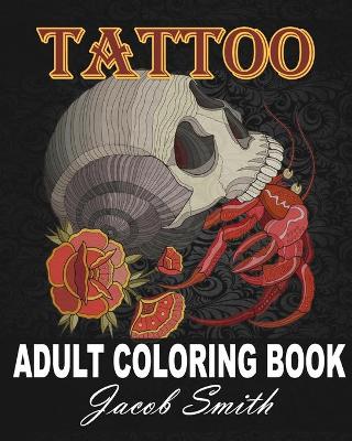 Book cover for Tattoo Coloring Book