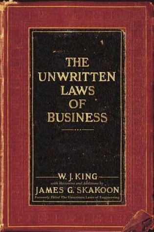 Cover of The Unwritten Laws of Business