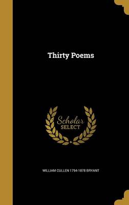 Book cover for Thirty Poems