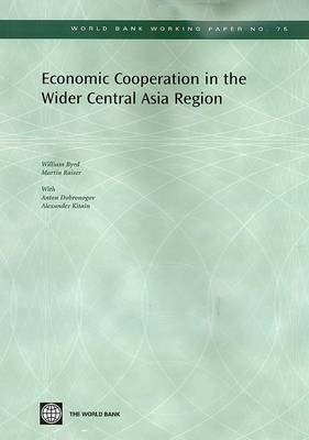 Book cover for Economic Cooperation in the Wider Central Asia Region