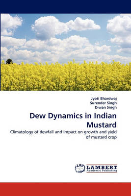 Book cover for Dew Dynamics in Indian Mustard