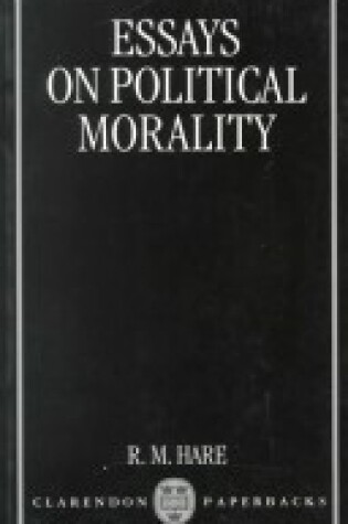 Cover of Essays on Political Morality