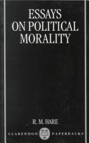 Book cover for Essays on Political Morality