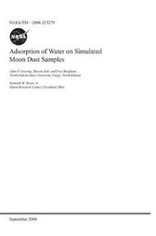 Cover of Adsorption of Water on Simulated Moon Dust Samples