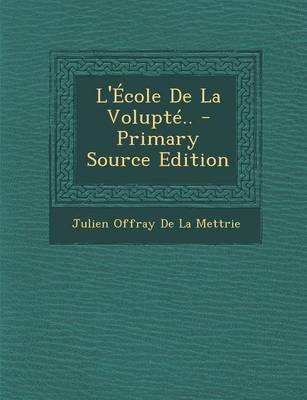 Book cover for L'Ecole de La Volupte..