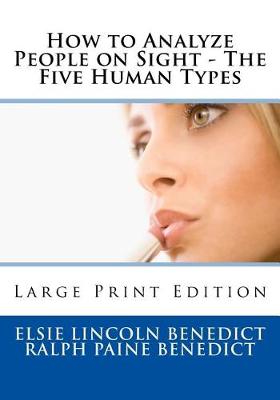 Book cover for How to Analyze People on Sight - The Five Human Types