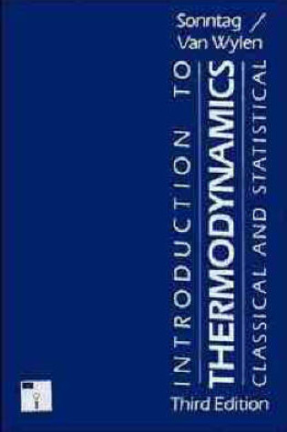 Cover of Introduction to Thermodynamics