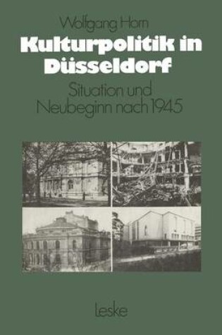 Cover of Kulturpolitik in Düsseldorf