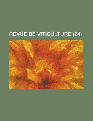 Book cover for Revue de Viticulture (24 )