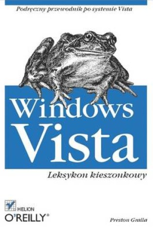 Cover of Windows Vista. Leksykon Kieszonkowy