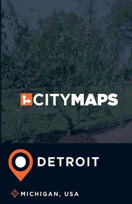 Book cover for City Maps Detroit Michigan, USA