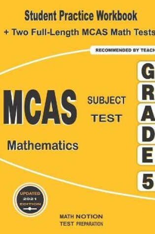 Cover of MCAS Subject Test Mathematics Grade 5