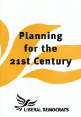 Book cover for Planning for the 21st Century