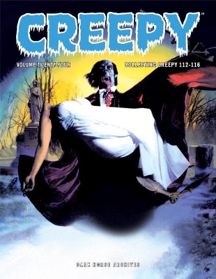 Book cover for Creepy Archives Volume 24