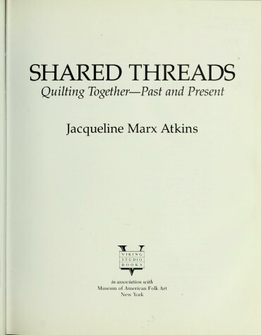 Book cover for Shared Threads