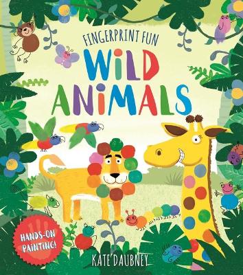 Book cover for Fingerprint Fun Wild Animals