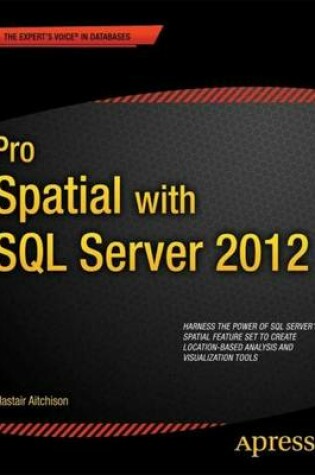 Cover of Pro Spatial with SQL Server 2012