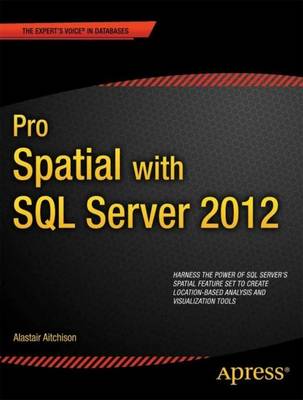 Cover of Pro Spatial with SQL Server 2012