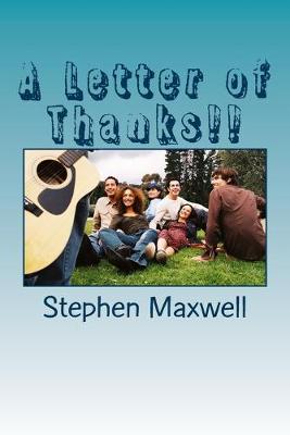 Book cover for A Letter of Thanks!!
