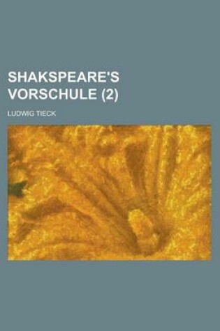 Cover of Shakspeare's Vorschule (2 )