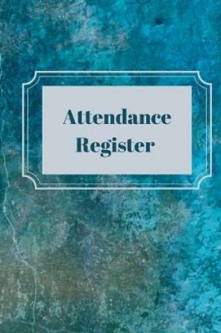 Cover of Attendance Register