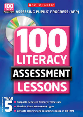 Book cover for 100 Literacy Assessment Lessons; Year 5