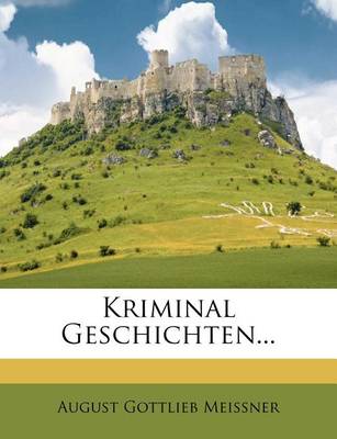 Book cover for Kriminal Geschichten...