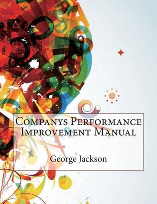 Book cover for Companys Performance Improvement Manual