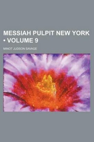 Cover of Messiah Pulpit New York (Volume 9)