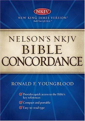 Book cover for Nelson's NKJV Bible Concordance
