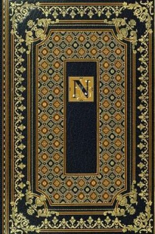 Cover of Gold Label Monogram N Notebook