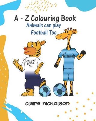 Book cover for A - Z Colouring Book