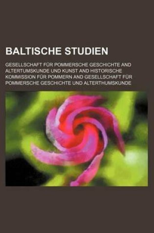 Cover of Baltische Studien (90)