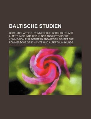 Book cover for Baltische Studien (90)