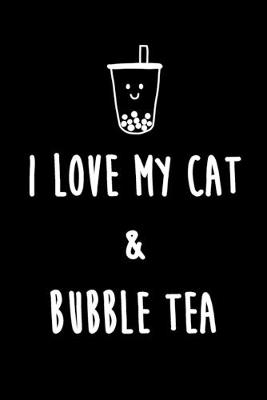 Book cover for I love my cat & Bubble Tea