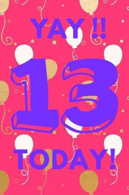 Book cover for Yay!! 13 Today!