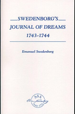 Cover of Swedenborg's Journal of Dreams, 1743-1744