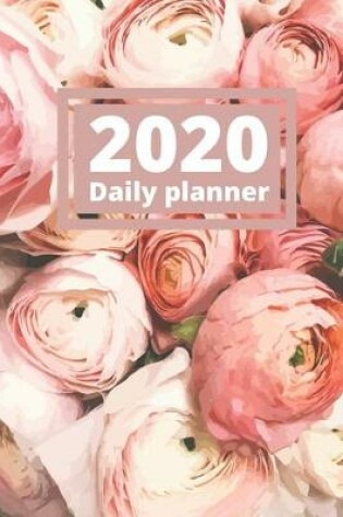 Cover of 2020 Daily Planner Book with 2020 and 2021 Calendar - Agenda 2020 daily planner